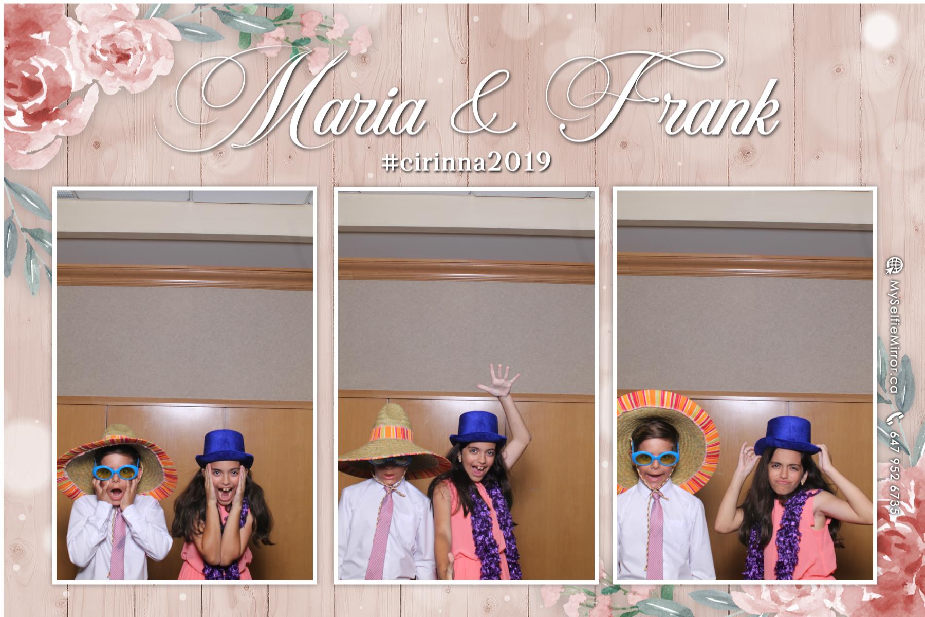 Wedding of Frank and Maria  | View more photos from the event at gallery.myselfiemirror.ca/u/romanmyselfiemirrorca/Wedding-of-Frank-and-Maria